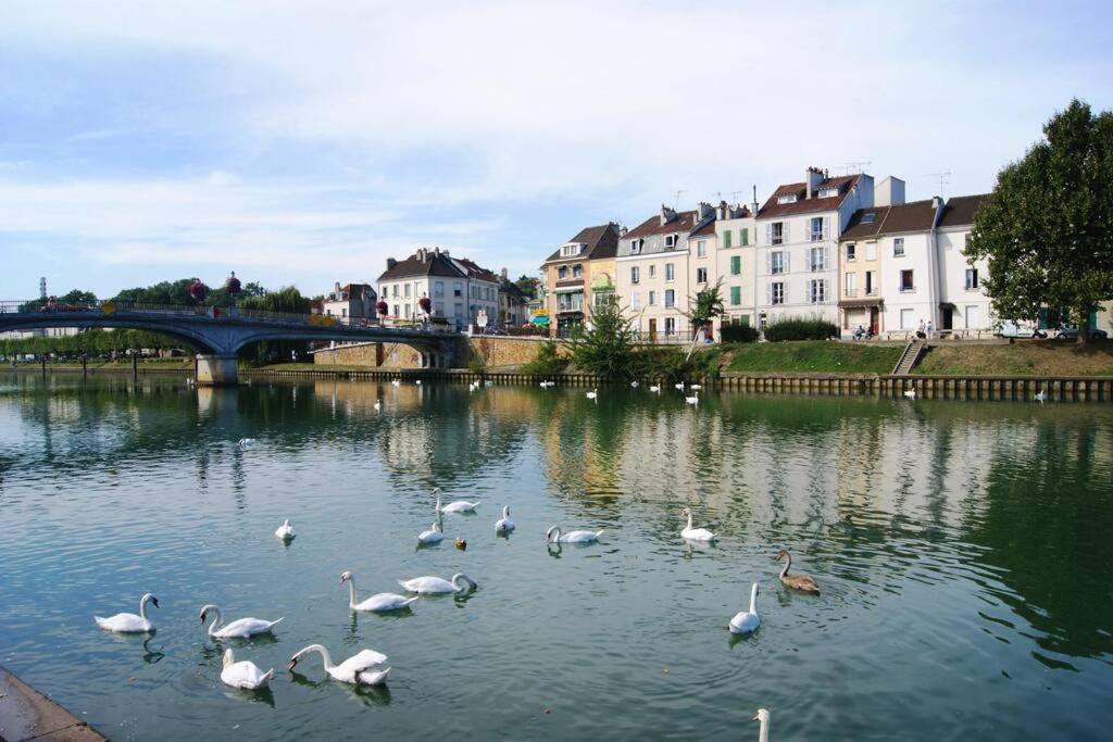 Coeur De Ville Avec Parking+Gare A Proximite De Disney Et Paris Lagny-sur-Marne Zewnętrze zdjęcie
